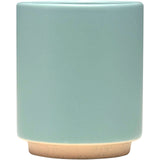 Tazza in ceramica impilabile con finitura opaca da 180 ml Camilla personalizzato con logo - Pubblienne