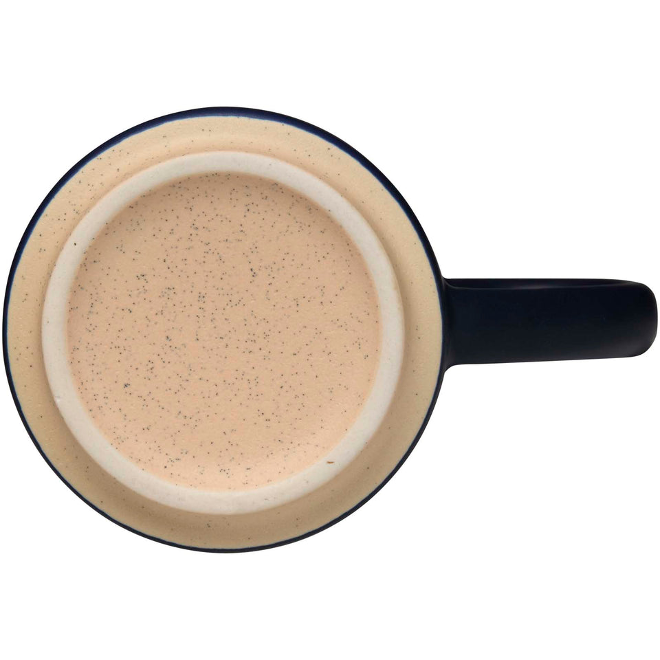 Tazza in ceramica impilabile con finitura opaca da 180 ml Camilla personalizzato con logo - Pubblienne