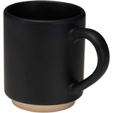 Tazza in ceramica impilabile con finitura opaca da 180 ml Camilla personalizzato con logo - Pubblienne