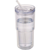 Bicchiere in plastica a doppia parete da 480 ml Archer personalizzato con logo - Pubblienne