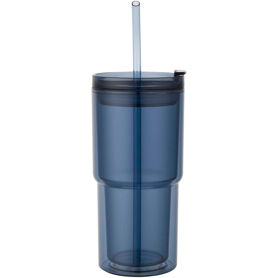 Bicchiere in plastica a doppia parete da 480 ml Archer personalizzato con logo - Pubblienne