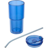 Bicchiere in plastica a doppia parete da 480 ml Archer personalizzato con logo - Pubblienne