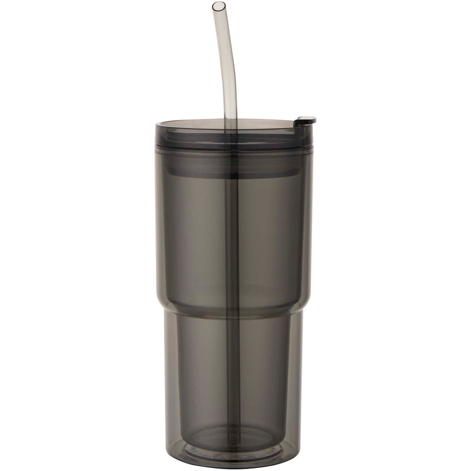 Bicchiere in plastica a doppia parete da 480 ml Archer personalizzato con logo - Pubblienne