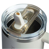 Bicchiere Stanley Quencher® ProTour da 1180 ml in acciaio inox riciclato isolato con cannuccia ribaltabile personalizzato con logo - Pubblienne