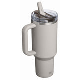 Bicchiere Stanley Quencher® ProTour da 1180 ml in acciaio inox riciclato isolato con cannuccia ribaltabile personalizzato con logo - Pubblienne