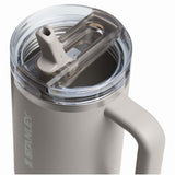 Bicchiere Stanley Quencher® ProTour da 1180 ml in acciaio inox riciclato isolato con cannuccia ribaltabile personalizzato con logo - Pubblienne