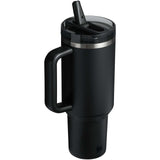 Bicchiere Stanley Quencher® ProTour da 1180 ml in acciaio inox riciclato isolato con cannuccia ribaltabile personalizzato con logo - Pubblienne