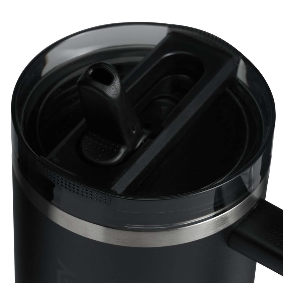 Bicchiere Stanley Quencher® ProTour da 1180 ml in acciaio inox riciclato isolato con cannuccia ribaltabile personalizzato con logo - Pubblienne