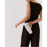 Bicchiere isolato Stanley Quencher® H2.0 FlowState™ 890 ml in acciaio inox riciclato personalizzato con logo - Pubblienne