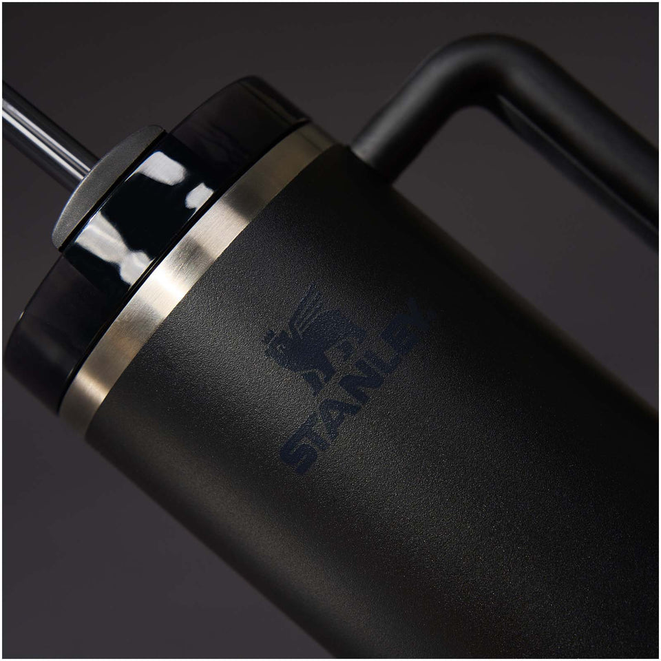 Bicchiere isolato Stanley Quencher® H2.0 FlowState™ 890 ml in acciaio inox riciclato personalizzato con logo - Pubblienne