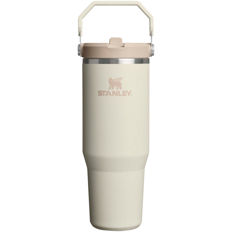 Bicchiere isolato Stanley IceFlow™ 2.0 da 890 ml in acciaio inox con cannuccia ribaltabile personalizzato con logo - Pubblienne