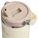 Bicchiere isolato Stanley IceFlow™ 2.0 da 890 ml in acciaio inox con cannuccia ribaltabile personalizzato con logo - Pubblienne