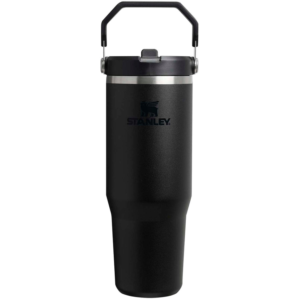 Bicchiere isolato Stanley IceFlow™ 2.0 da 890 ml in acciaio inox con cannuccia ribaltabile personalizzato con logo - Pubblienne