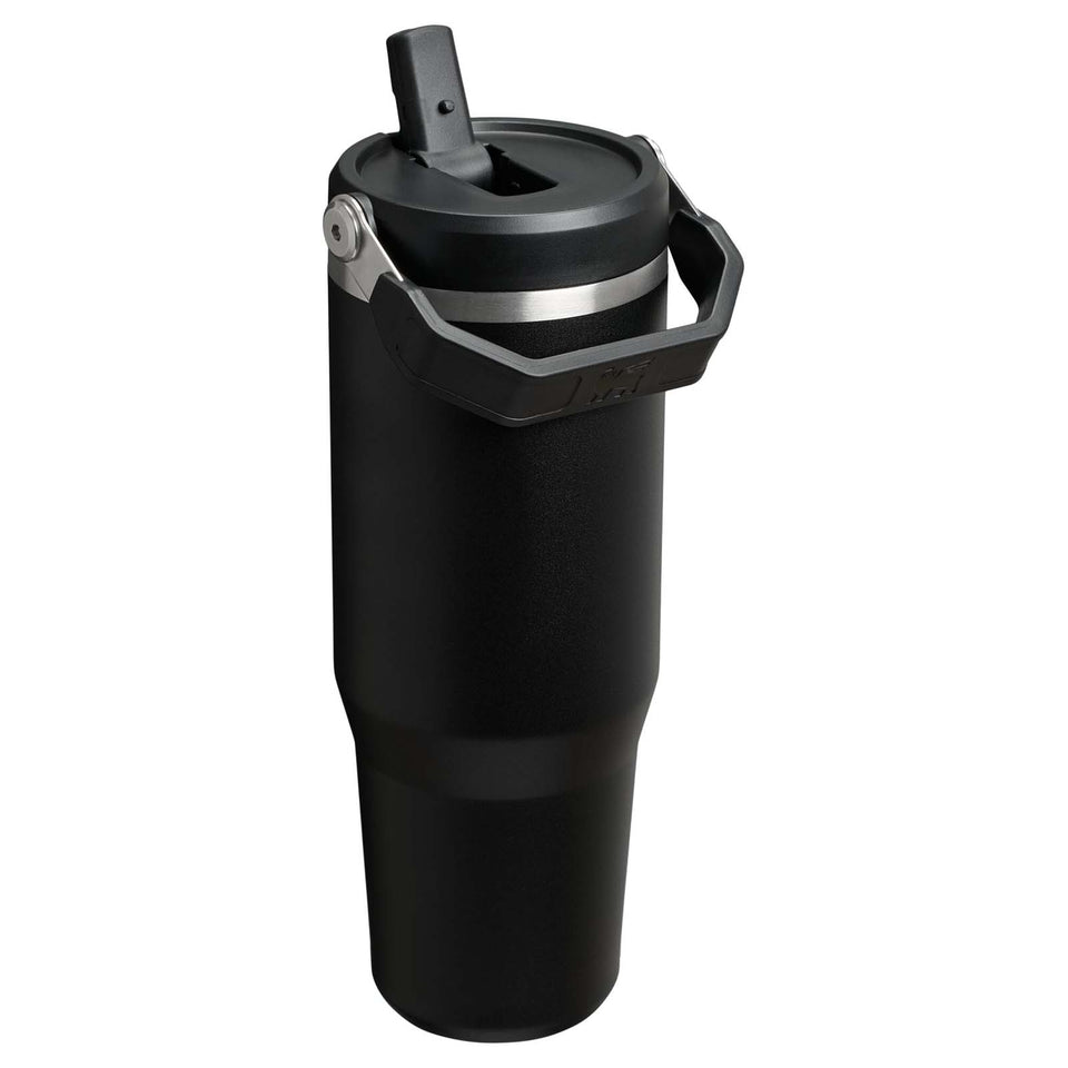 Bicchiere isolato Stanley IceFlow™ 2.0 da 890 ml in acciaio inox con cannuccia ribaltabile personalizzato con logo - Pubblienne