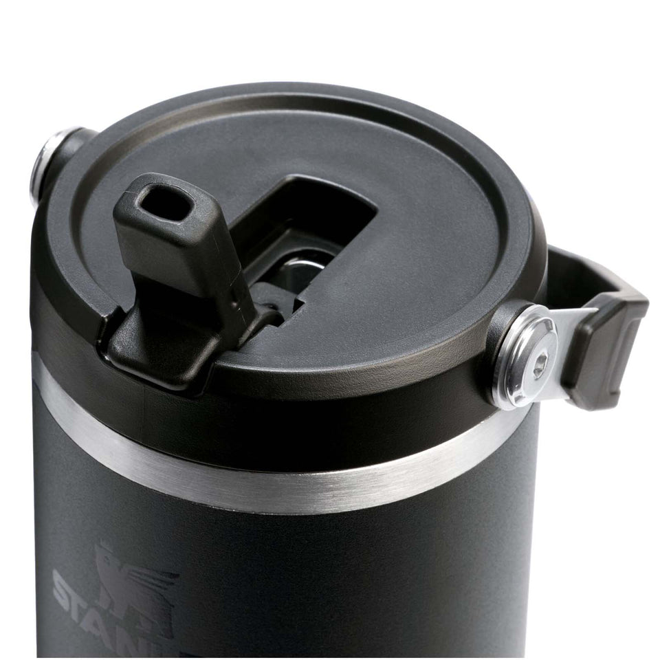 Bicchiere isolato Stanley IceFlow™ 2.0 da 890 ml in acciaio inox con cannuccia ribaltabile personalizzato con logo - Pubblienne