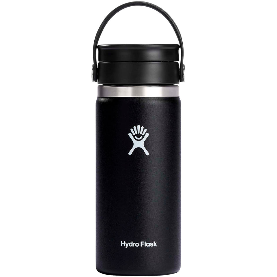 Bicchiere termico Hydro Flask Wide Mouth in acciaio inossidabile da 473 ml con tappo Flex Sip™ personalizzato con logo - Pubblienne