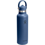 Borraccia Hydro Flask Standard Mouth da 621 ml in acciaio inossidabile con isolamento termico e tappo con cannuccia personalizzato con logo - Pubblienne
