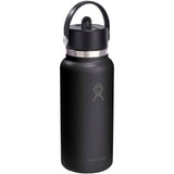 Borraccia termica Hydro Flask Wide Mouth da 946 ml in acciaio inossidabile e tappo con cannuccia personalizzato con logo - Pubblienne