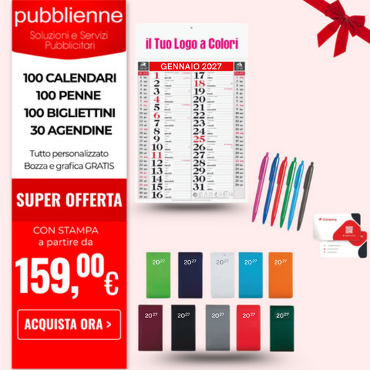 100-calendari-100-penne-100-bigliettini-30-agendine