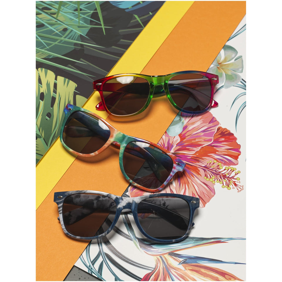 Occhiali da sole arcobaleno Sun Ray personalizzato con logo - Pubblienne