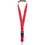 Lanyard Yogi con fibbia staccabile e sgancio di sicurezza personalizzato con logo - Pubblienne