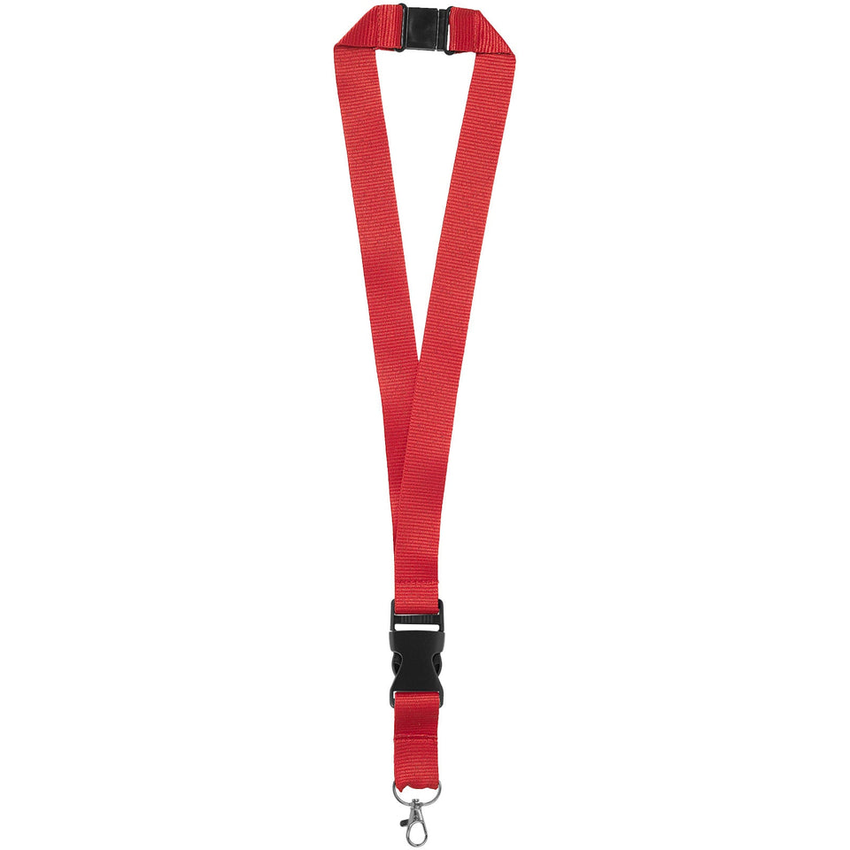 Lanyard Yogi con fibbia staccabile e sgancio di sicurezza personalizzato con logo - Pubblienne