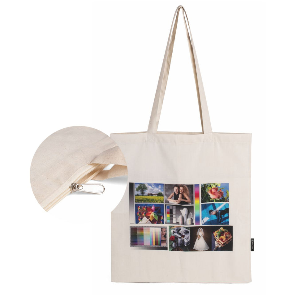 1021 Sabi - Borsa Shopping Sublimatica In RPET Dimensioni: cm 38x43 personalizzato con logo - Pubblienne