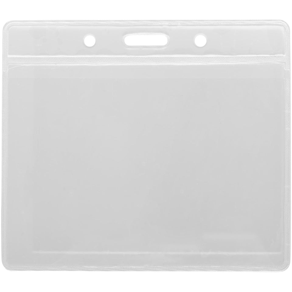 Porta badge trasparente Serge personalizzato con logo - Pubblienne
