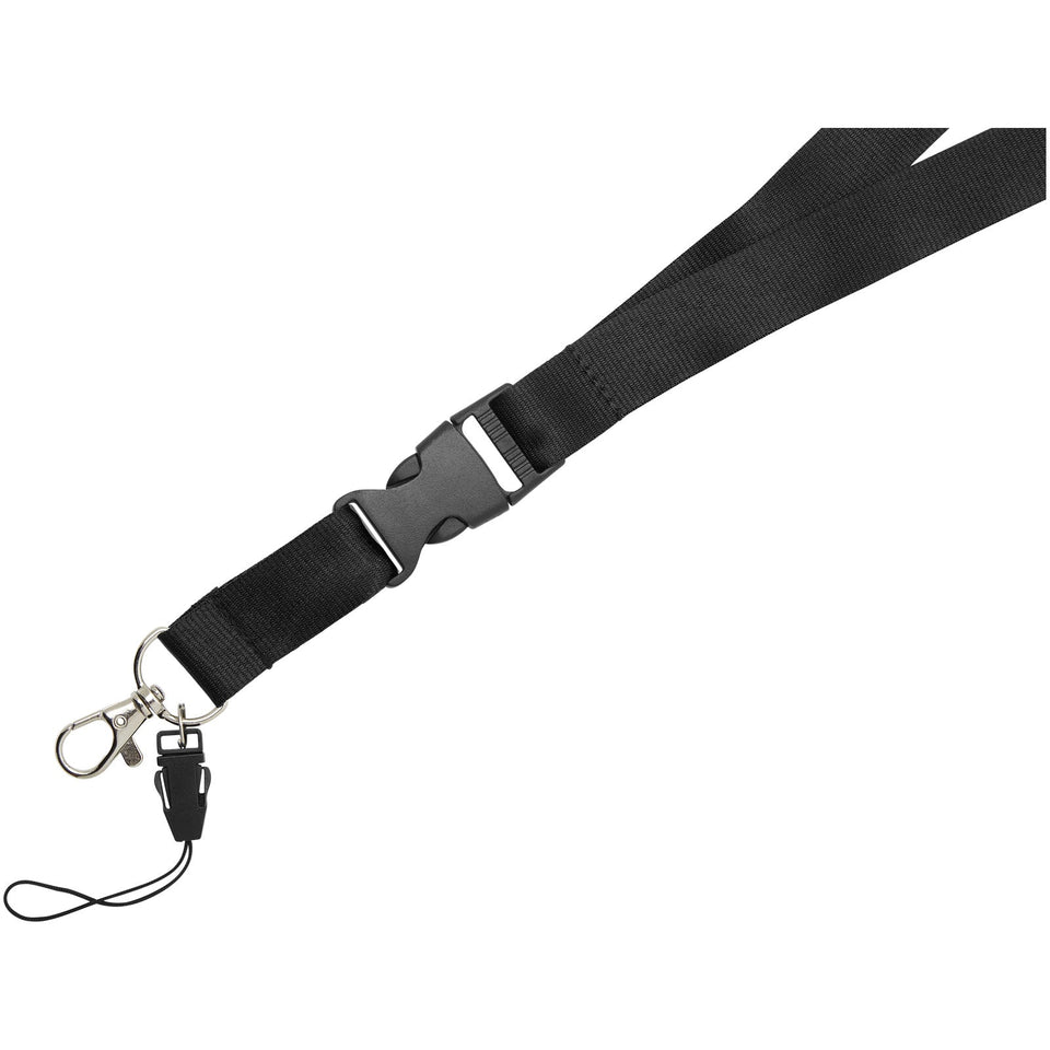 Lanyard porta cellulare Sagan con fibbia rimovibile personalizzato con logo - Pubblienne