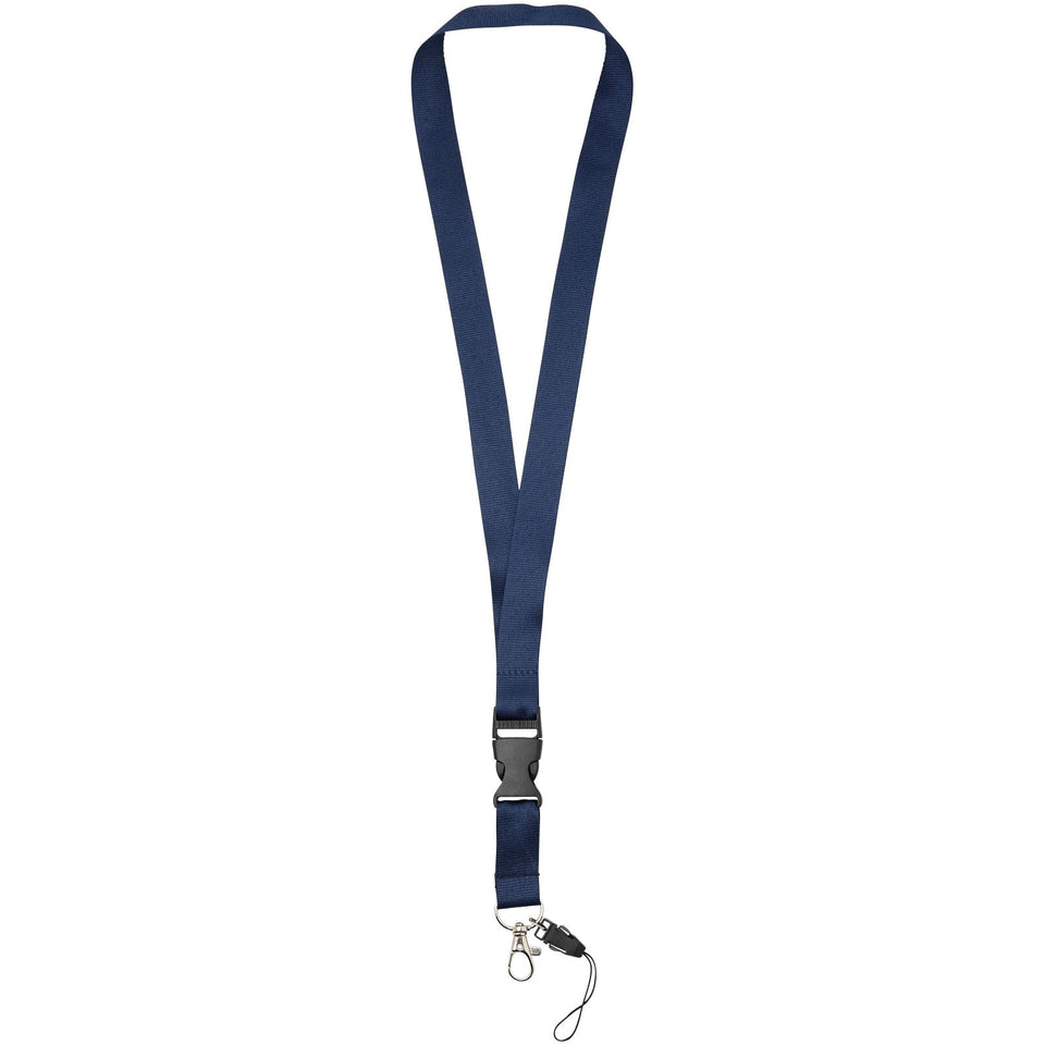 Lanyard porta cellulare Sagan con fibbia rimovibile personalizzato con logo - Pubblienne