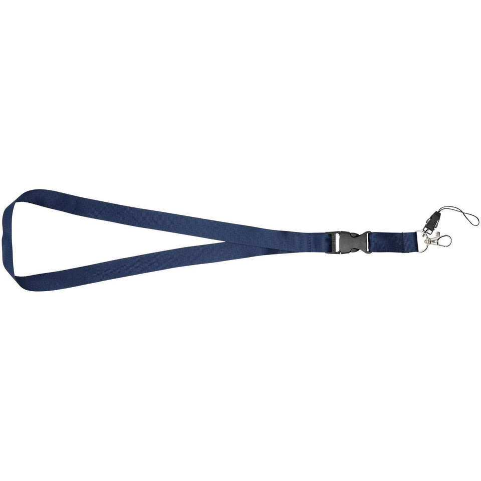 Lanyard porta cellulare Sagan con fibbia rimovibile personalizzato con logo - Pubblienne
