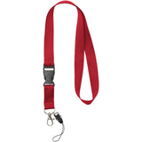 Lanyard porta cellulare Sagan con fibbia rimovibile personalizzato con logo - Pubblienne