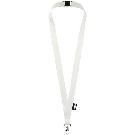 Lanyard Tom in PET riciclato con sgancio di sicurezza personalizzato con logo - Pubblienne