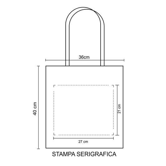 Venere - Shopper In Carta Naturale personalizzato con logo - Pubblienne