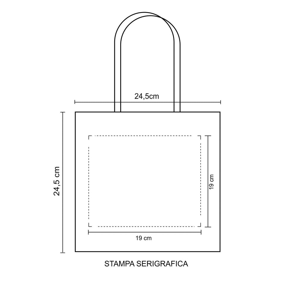 Ludo - Borsa Shopping personalizzato con logo - Pubblienne