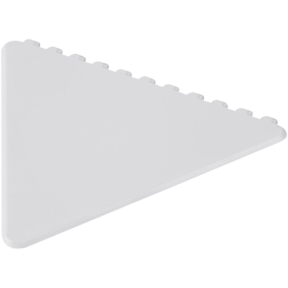 Raschia ghiaccio triangolare Frosty in plastica riciclata personalizzato con logo - Pubblienne