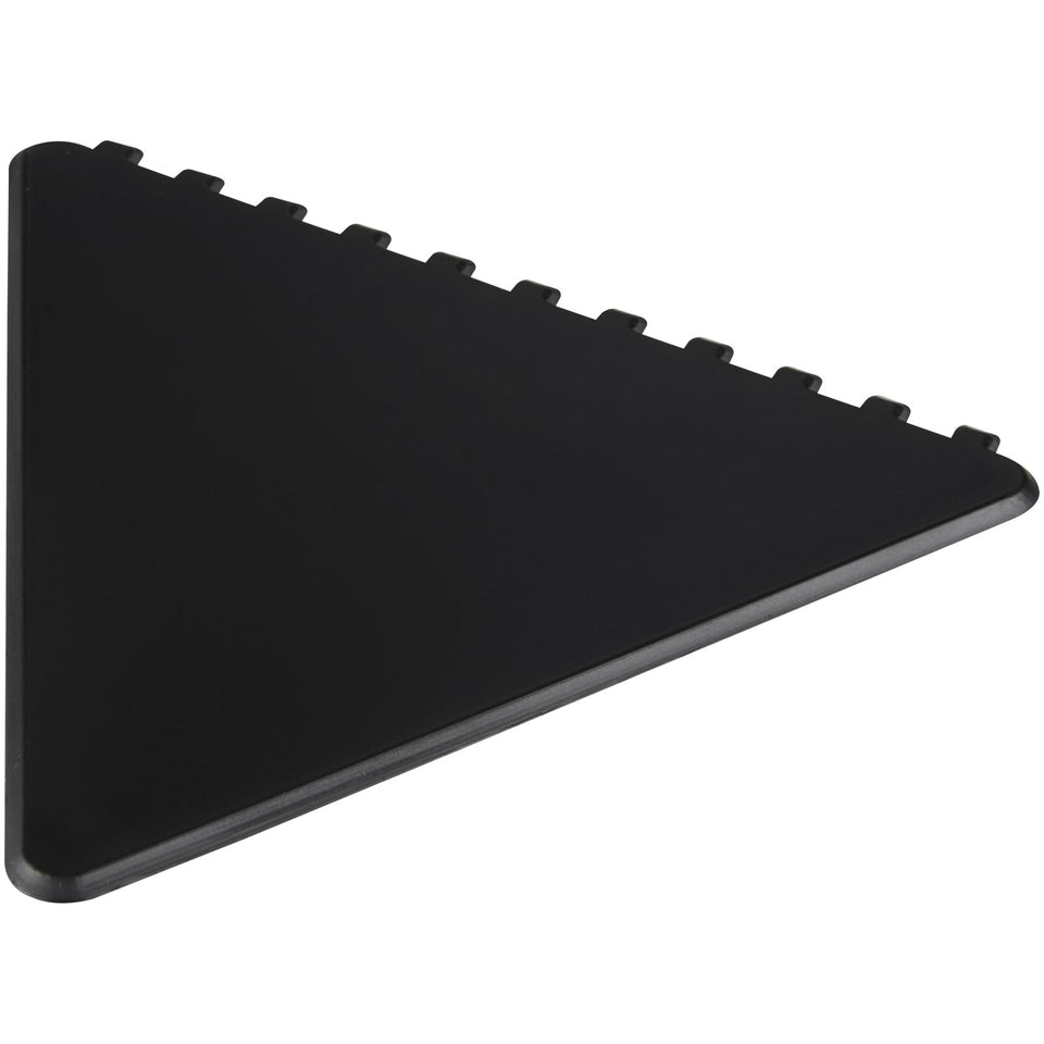 Raschia ghiaccio triangolare Frosty in plastica riciclata personalizzato con logo - Pubblienne
