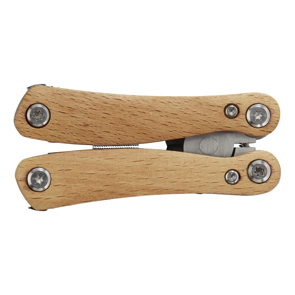 Multiutensile medio in legno a 12 funzioni Anderson personalizzato con logo - Pubblienne