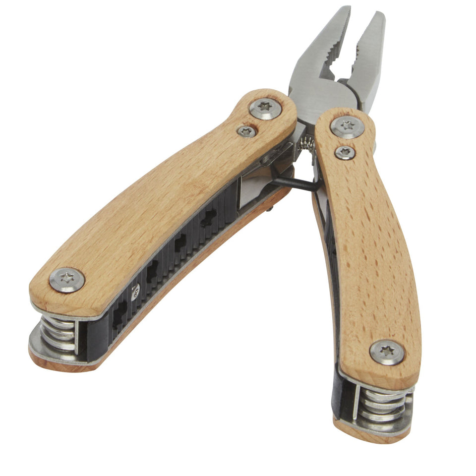 Multiutensile medio in legno a 12 funzioni Anderson personalizzato con logo - Pubblienne