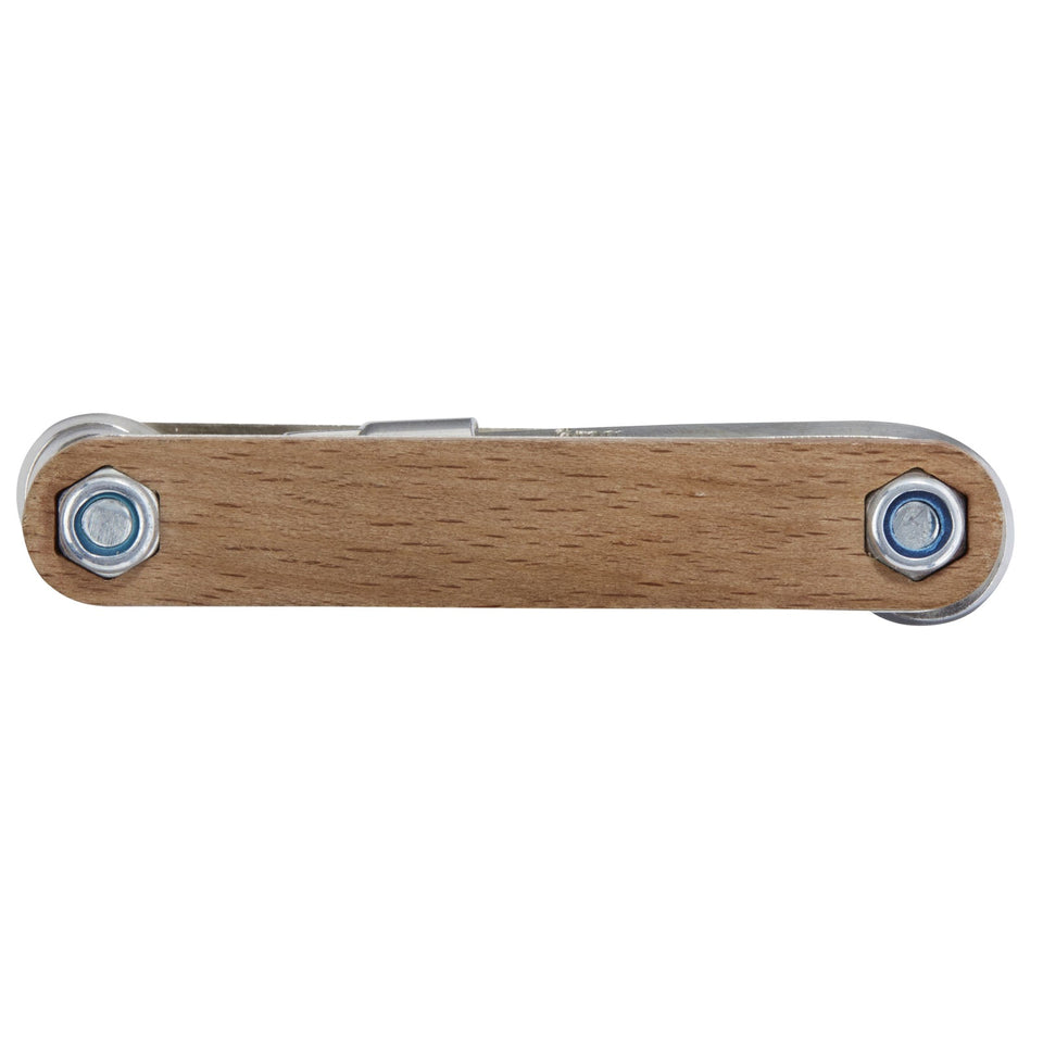 Multiutensile per bicicletta in legno a 8 funzioni Fixie personalizzato con logo - Pubblienne