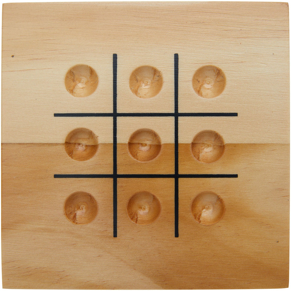 Gioco tris in legno Strobus personalizzato con logo - Pubblienne