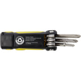 Set di cacciaviti 8 in 1 con torcia in plastica riciclata RCS Octo personalizzato con logo - Pubblienne