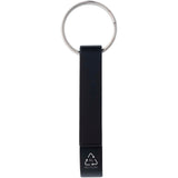 Portachiavi con apribottiglie e apriscatole in alluminio riciclato RCS Tao personalizzato con logo - Pubblienne