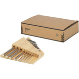 Set di attrezzi con chiave esagonale in bambù Allen personalizzato con logo - Pubblienne