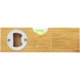 Livella a bolla con apribottiglie in bambù Flush personalizzato con logo - Pubblienne