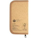 Set di attrezzi da 24 pezzi in plastica riciclata RCS con custodia in sughero Spike personalizzato con logo - Pubblienne