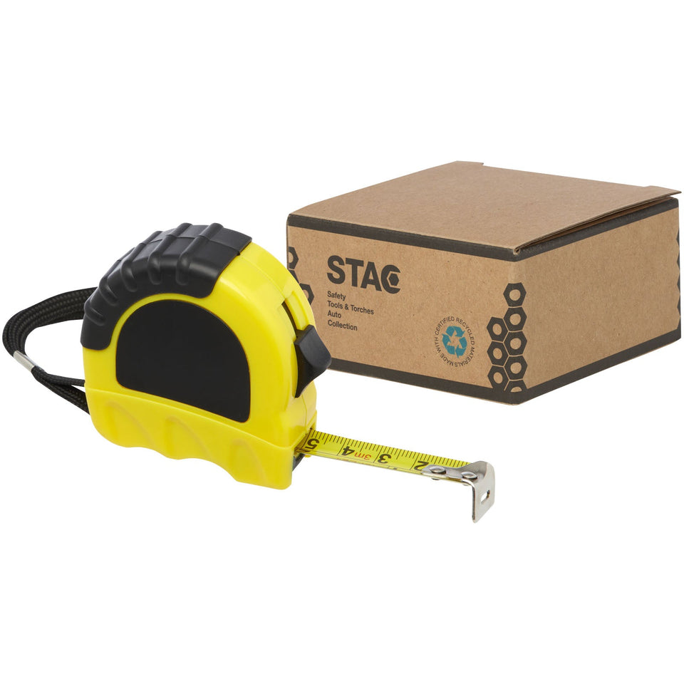 Metro a nastro in plastica riciclata RCS da 3 metri Rule personalizzato con logo - Pubblienne