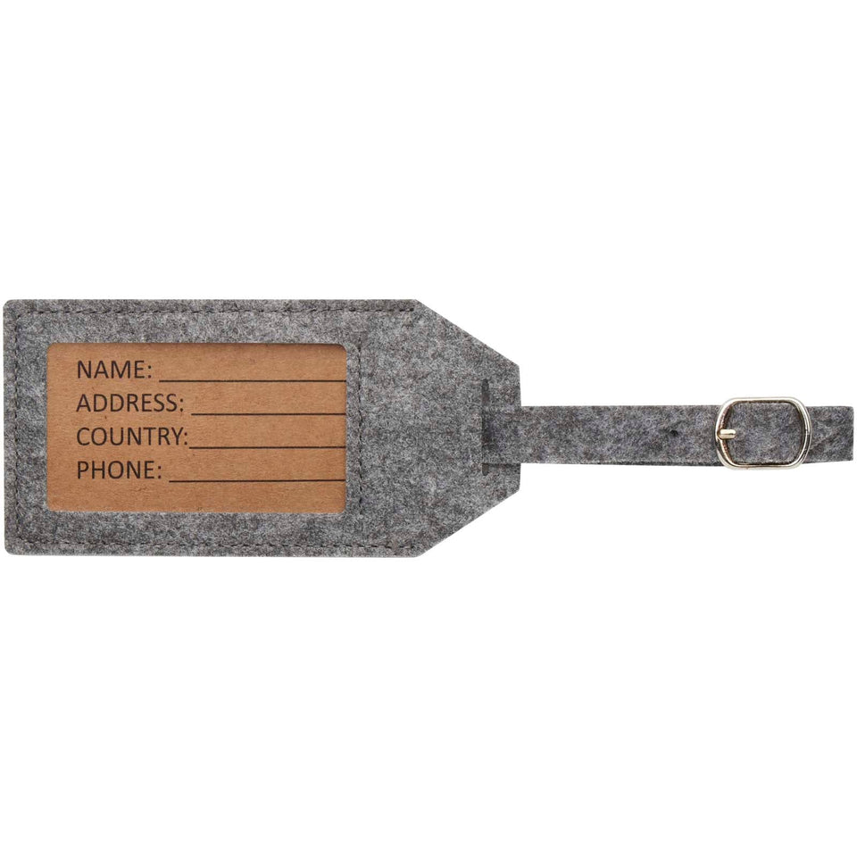 Etichetta per bagagli Tie personalizzato con logo - Pubblienne