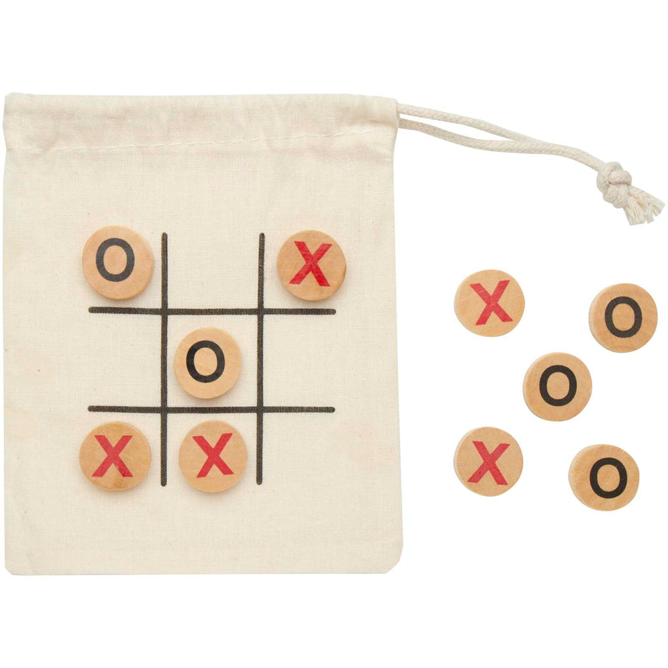 Gioco del tris in legno Whorl personalizzato con logo - Pubblienne