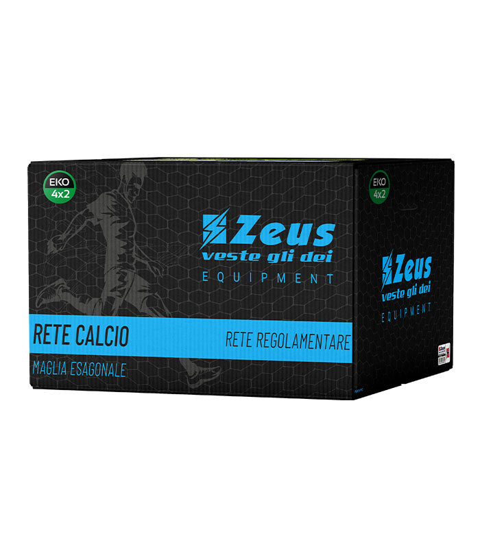 RETI CALCIO MT 4 x 2 x 1,5 x 1,5 mt personalizzato con logo - Pubblienne